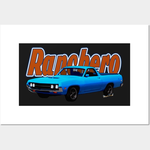 1970 Ranchero Dominican Beach Sunrise Wall Art by vivachas